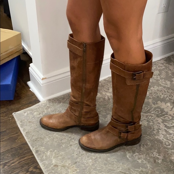 Enzo Angiolini leather riding boots - Picture 4 of 5